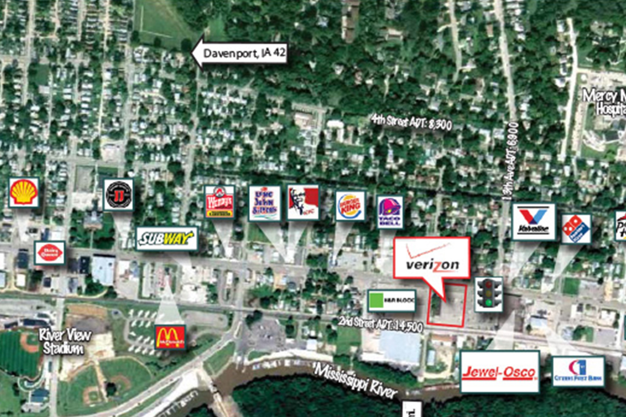 Redevelopment Planned for Freestanding Building in Clinton, IA